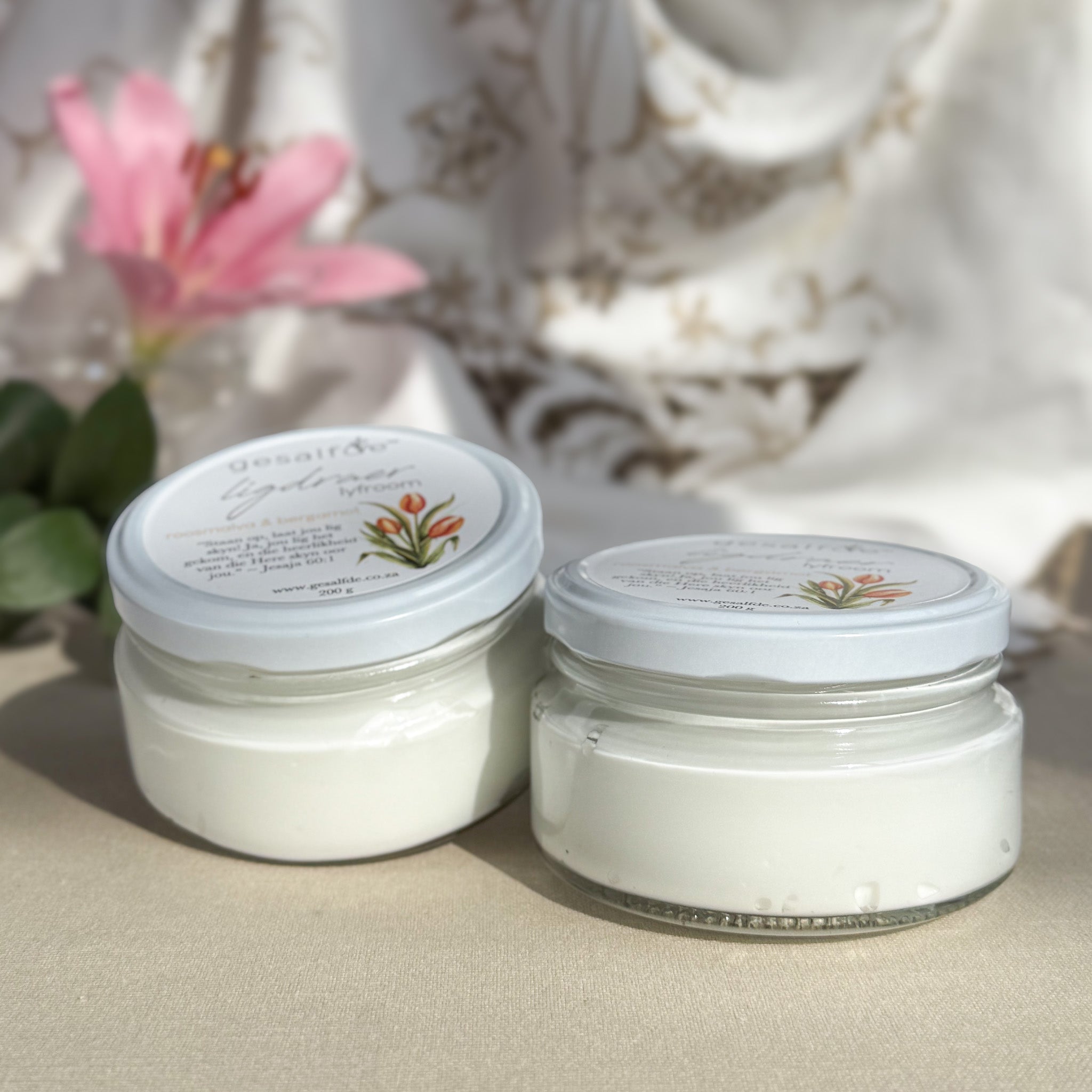 Jar of Luxurious Body Cream to nourish your skin